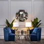 Журнальный стол GardaDecor 13RXCT3104-SILVER
