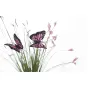 Искусственная композиция GardaDecor Стебли травы с бабочками 8J-15AB0002
