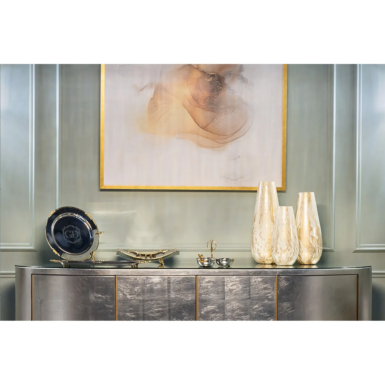 Стеклянная ваза GardaDecor 71PN-51820 Стеклянная ваза GardaDecor 71PN-51820