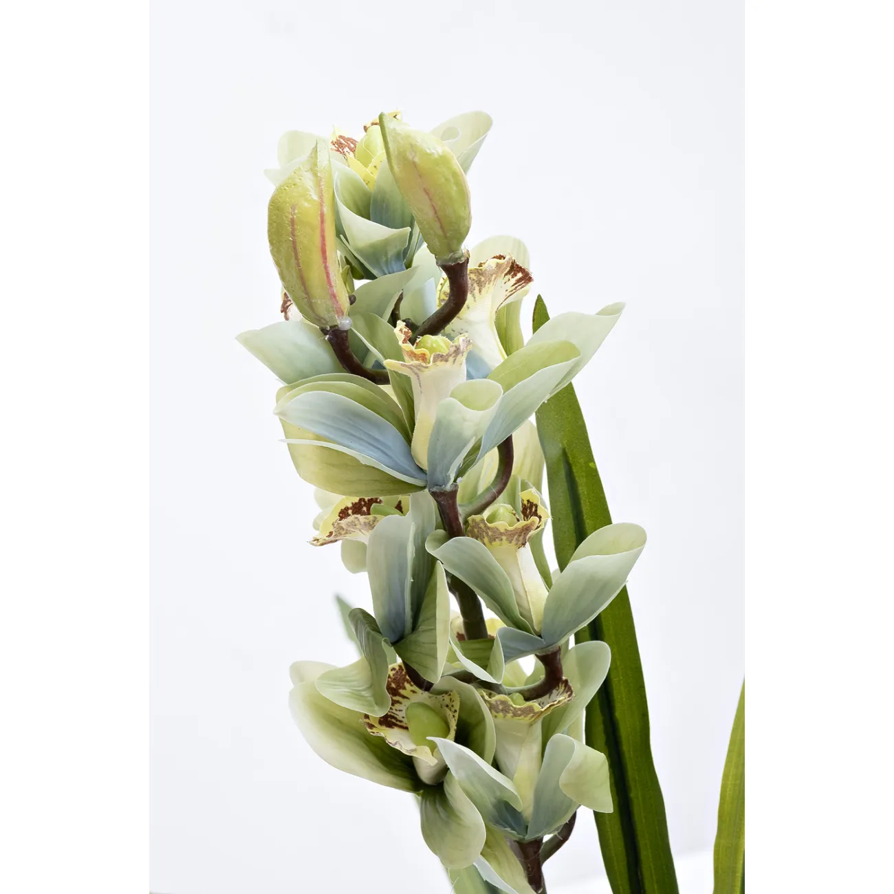 Искусственный цветок GardaDecor Орхидея Cymbidium 29BJ-911-33 Искусственный цветок GardaDecor Орхидея Cymbidium 29BJ-911-33