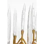 Люстра на штанге GardaDecor K2PG0330-80 от LaLume