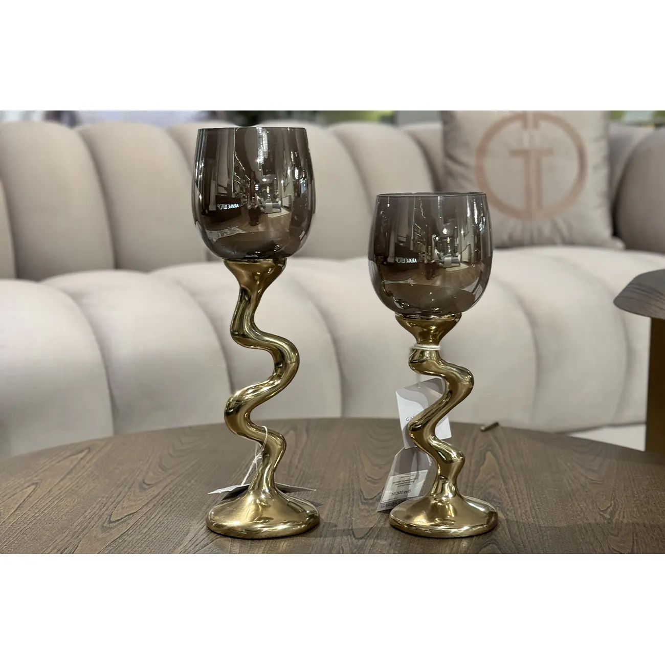 Подсвечник Garda Decor Flow 69-22686 от LaLume Подсвечник Garda Decor Flow 69-22686 от LaLume