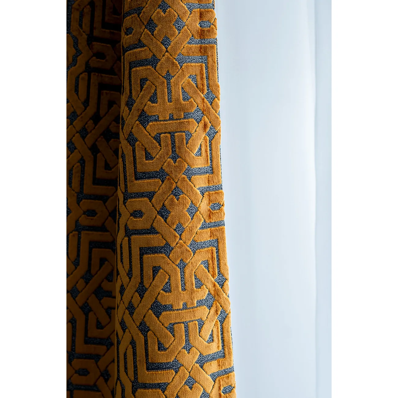 Портьера 275*260 GardaDecor LATTICE 121GD-LATTICE-PORT ORANG