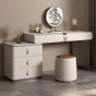 Роскошный туалетный столик с отделкой из кожи HappyF 36526-29