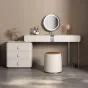 Роскошный туалетный столик с отделкой из кожи HappyF 36526-29
