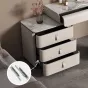 Роскошный туалетный столик с отделкой из кожи HappyF 36526-29