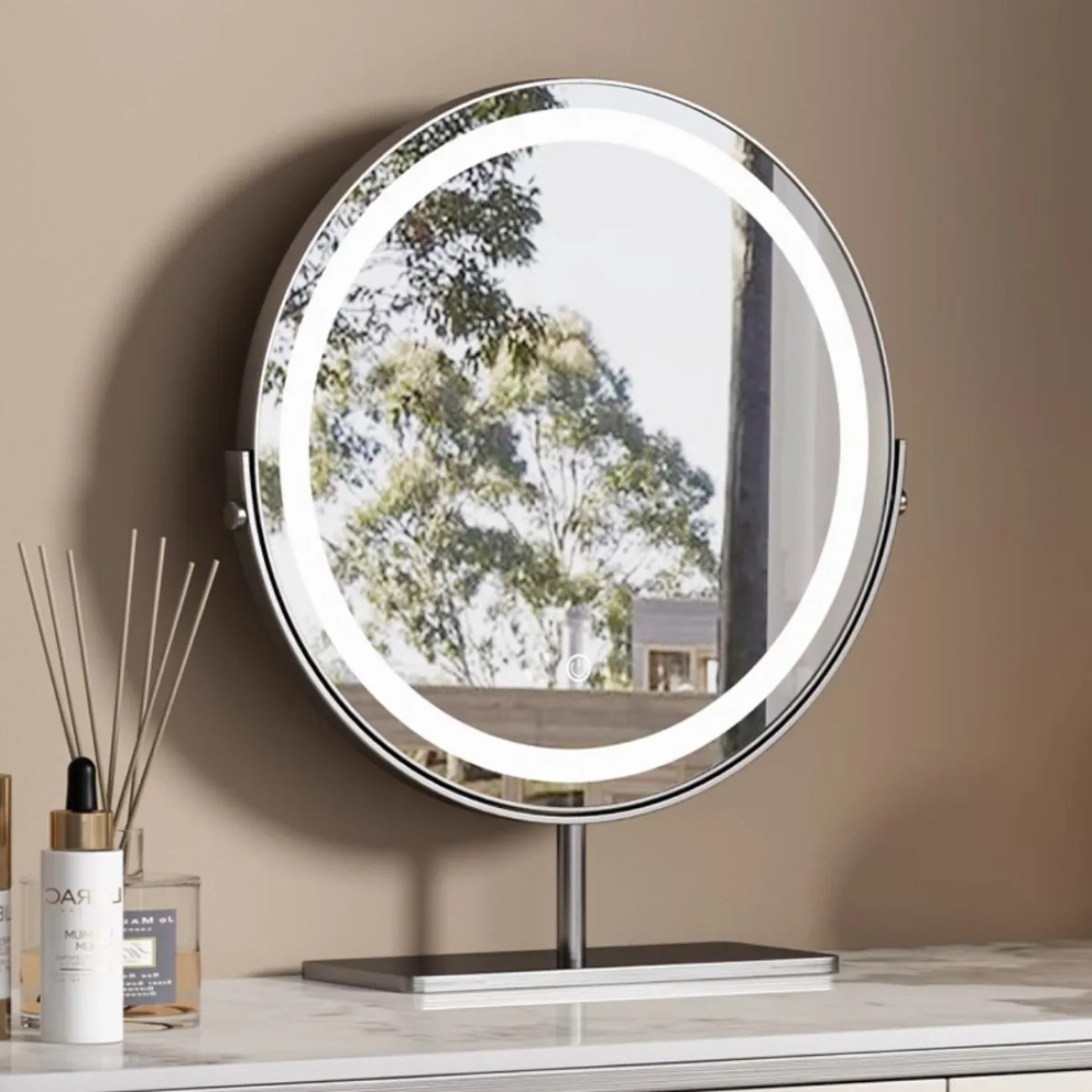 Роскошный туалетный столик с зеркалом для макияжа HappyF 36529-29