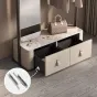 Роскошная вешалка для одежды с зеркалом в полный рост HappyF 36531-29