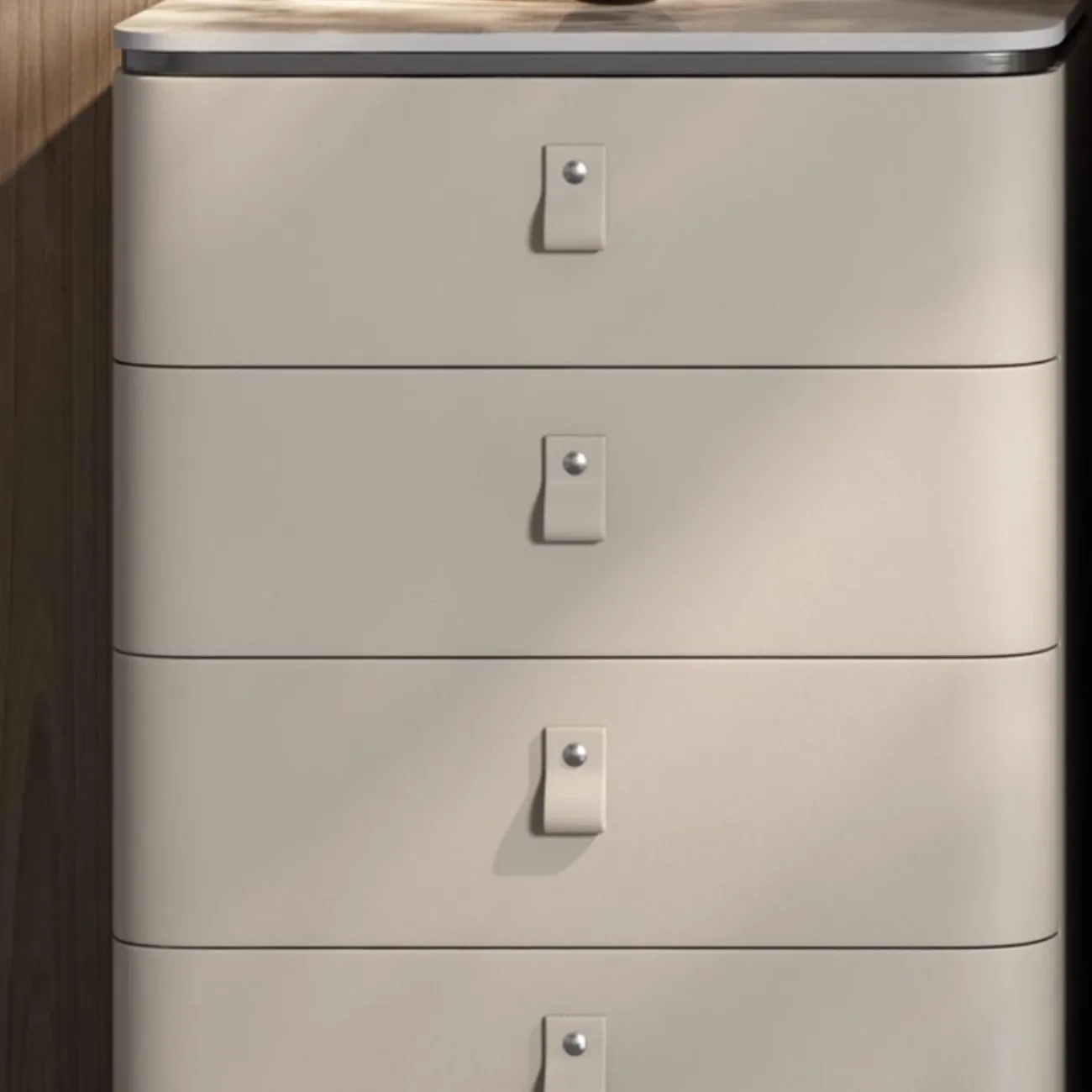 Роскошный комод из высококачественной кожи HappyF 36536-29