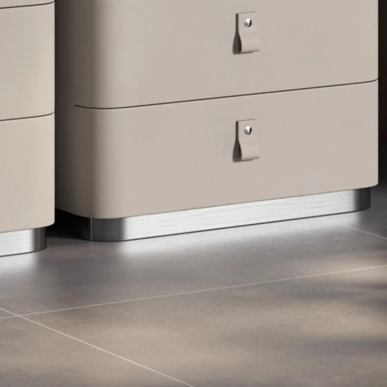 Роскошный комод из высококачественной кожи HappyF 36536-29