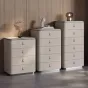 Роскошный комод из высококачественной кожи HappyF 36536-29