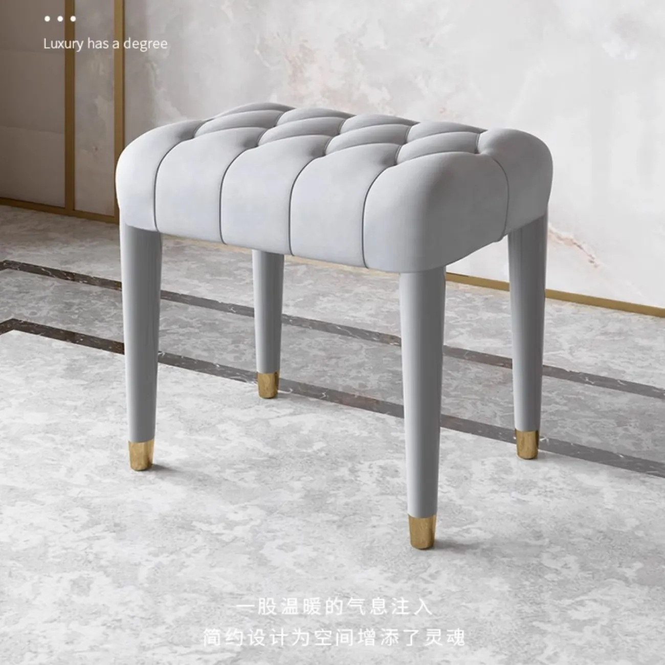 Роскошный кожаный туалетный табурет HappyF 36537-29 Роскошный кожаный туалетный табурет HappyF 36537-29