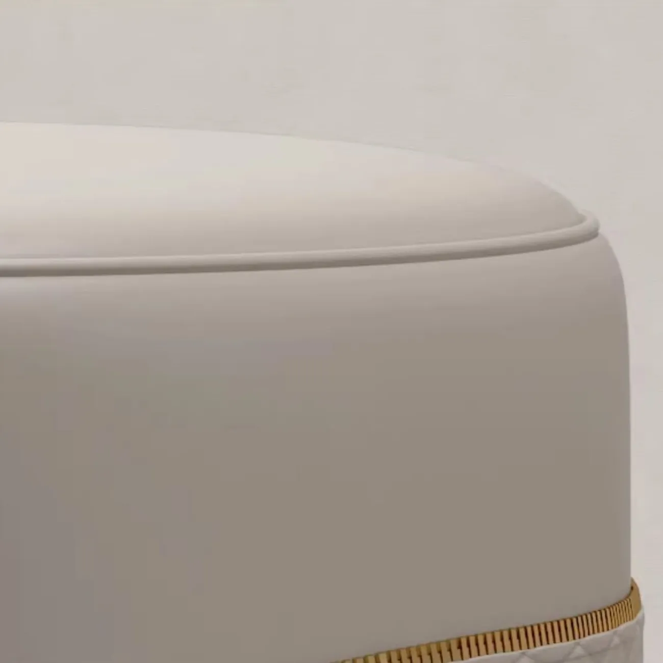 Роскошный кожаный туалетный табурет HappyF 36542-29