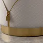 Роскошный кожаный туалетный табурет HappyF 36542-29