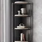 Роскошная угловой стеллаж HappyF 36543-29
