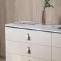 Роскошный напольный шкаф для хранения из высококачественной кожи HappyF 36544-29