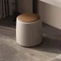 Модный кожаный табурет HappyF 36551-29