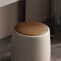 Модный кожаный табурет HappyF 36551-29