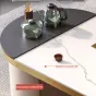Роскошный чайный столик из натурального камня HappyF 36552-29