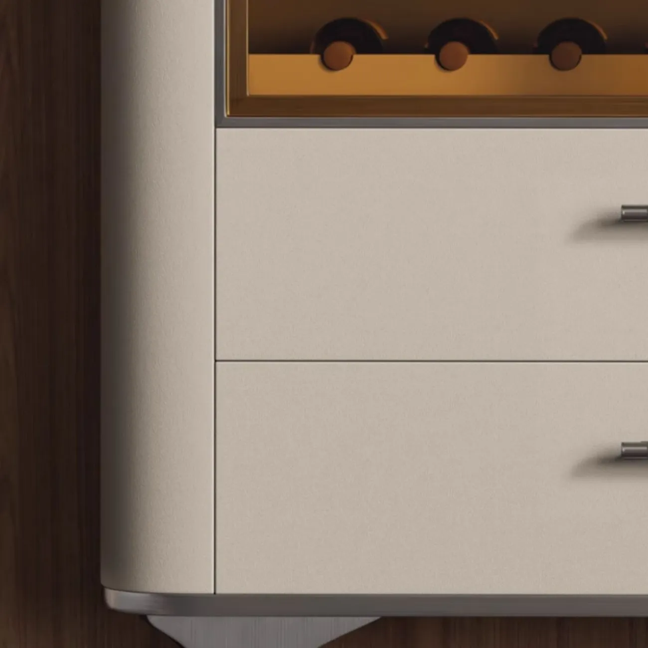 Роскошный винный шкаф из закаленного стекла HappyF 36553-29