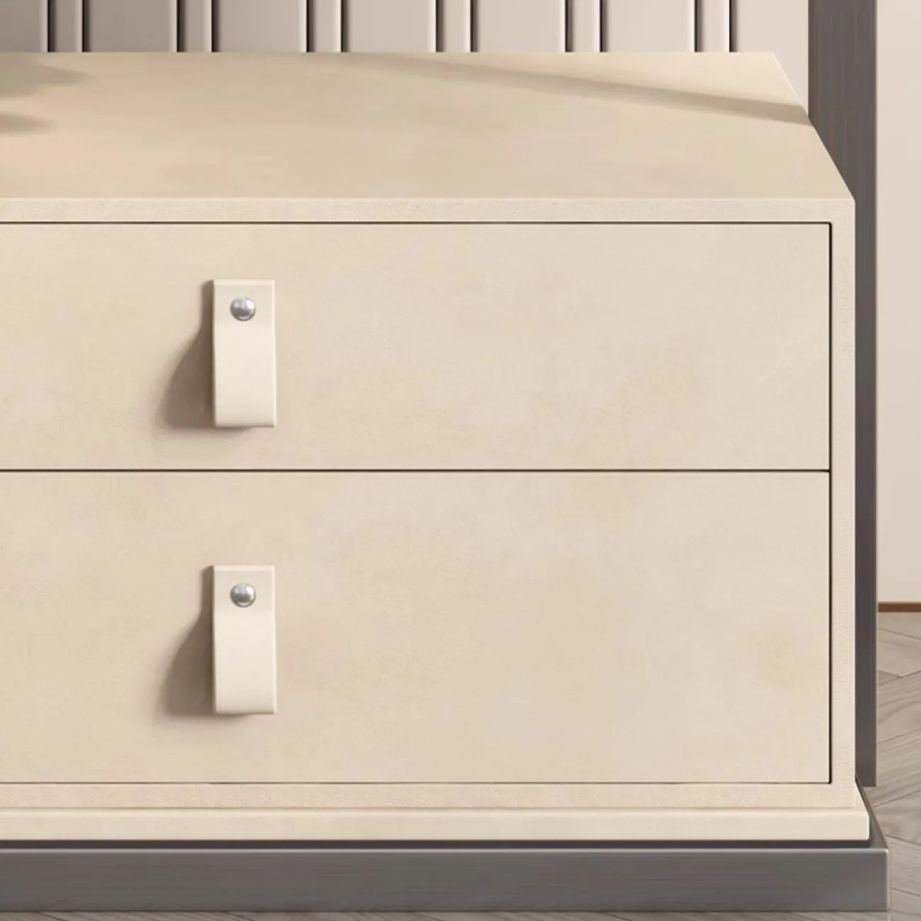 Роскошная вешалка для одежды из нержавеющей стали и высококачественной кожи HappyF 36555-29