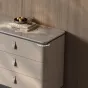 Шкаф из натурального камня и нержавеющей стали HappyF 36556-29