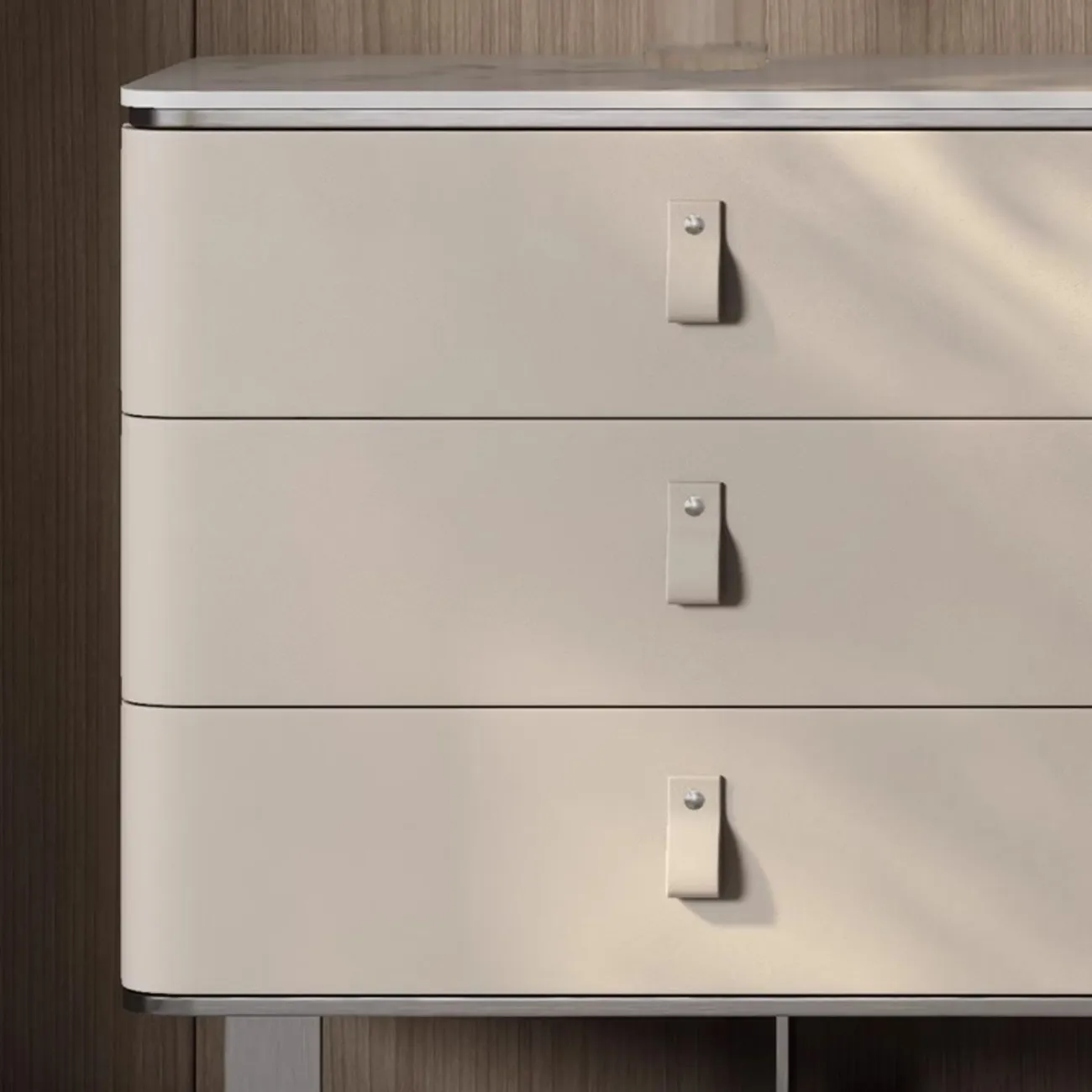 Шкаф из натурального камня и нержавеющей стали HappyF 36556-29