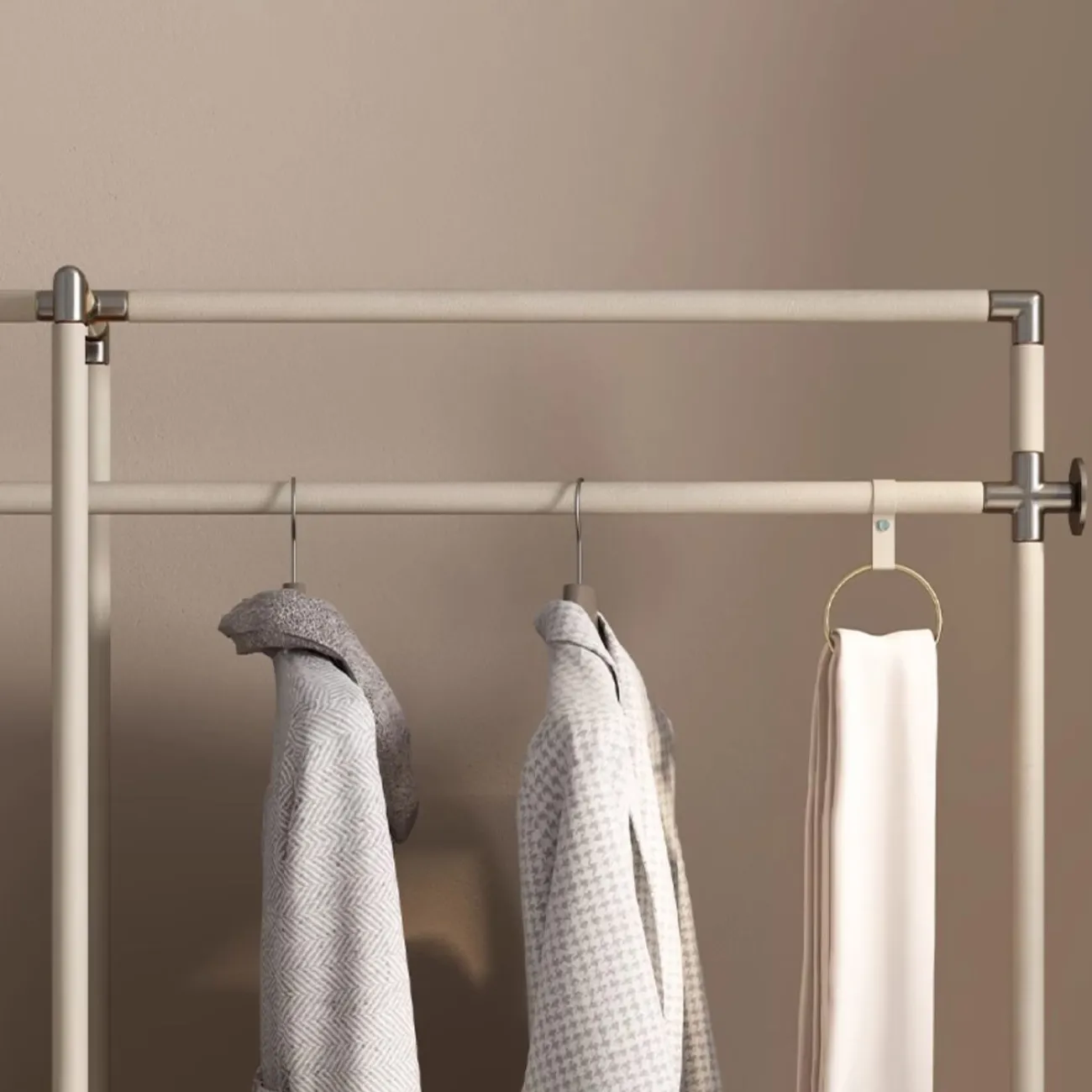 Роскошная вешалка для одежды из нержавеющей стали HappyF 36559-29