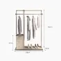 Роскошная вешалка для одежды из нержавеющей стали HappyF 36559-29