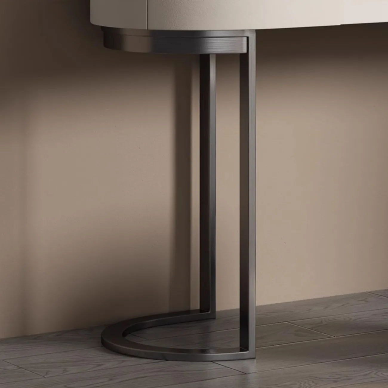 Туалетный столик из высококачественной кожи с зеркалом HappyF 36560-29