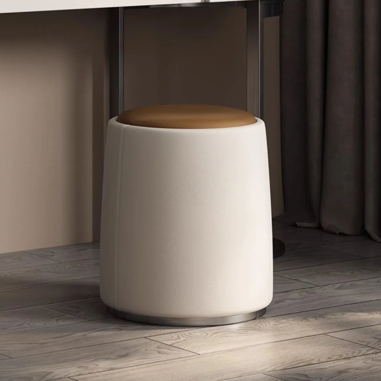 Туалетный столик из высококачественной кожи с зеркалом HappyF 36560-29