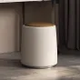 Туалетный столик из высококачественной кожи с зеркалом HappyF 36560-29