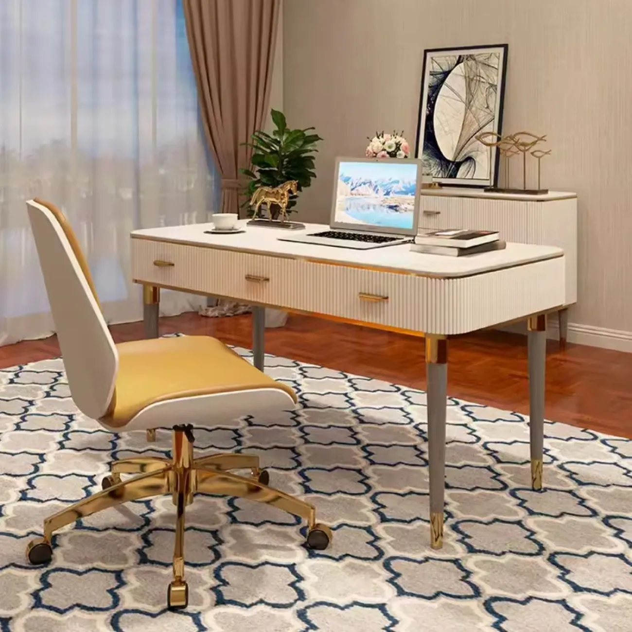 Роскошной компьютерное кресло HappyF 36561-29 Роскошной компьютерное кресло HappyF 36561-29