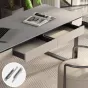 Роскошный компьютерный стол  из натурального камня HappyF 36562-29