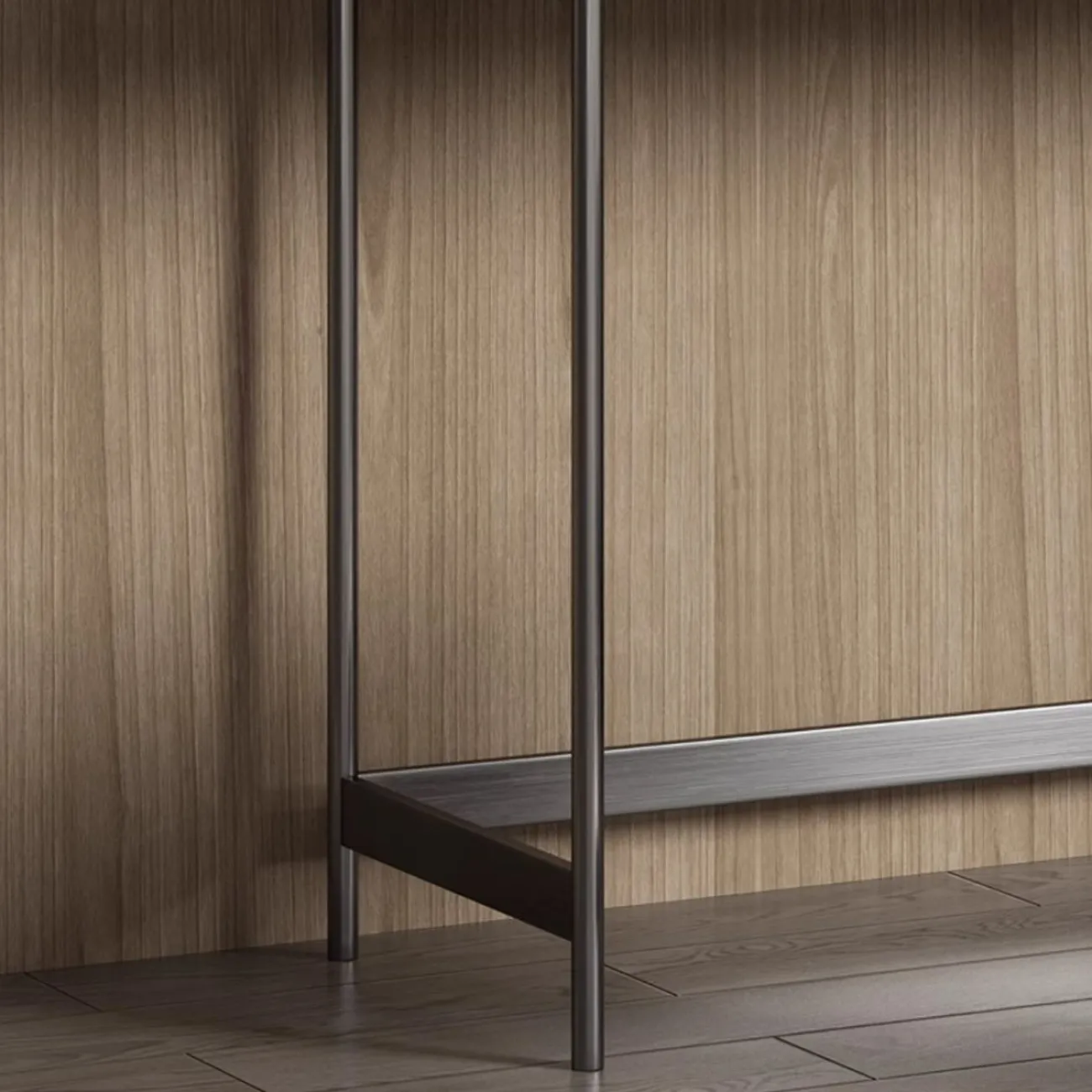 Роскошный туалетный столик для спальни из высококачественной кожи с зеркалом HappyF 36563-29