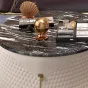 Роскошный круглый мраморный журнальный столик HappyF 36566-29