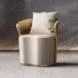 Роскошный кресло для отдыха из нержавеющей стали HappyF 36577-29