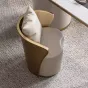 Роскошный кресло для отдыха из нержавеющей стали HappyF 36577-29