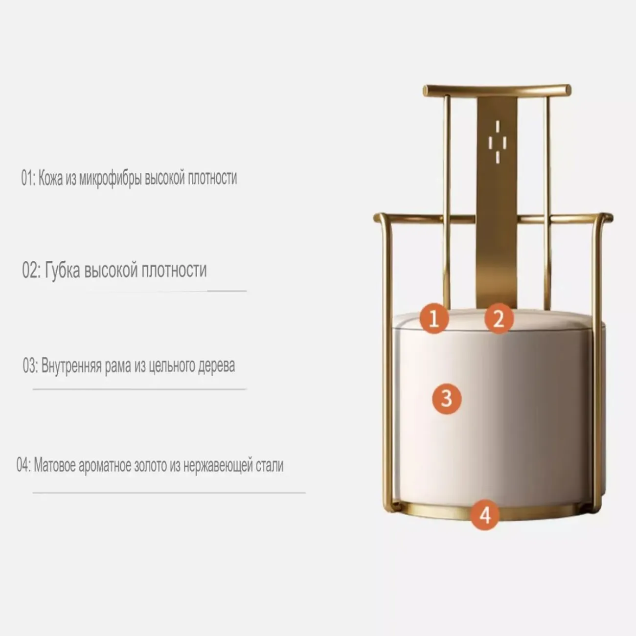 Современный стул со спинкой для чайной комнаты HappyF 36580-29