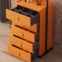 Роскошный кожаный комод в итальянском стиле HappyF 36581-29