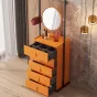 Роскошный кожаный комод в итальянском стиле HappyF 36581-29
