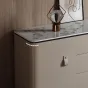 Роскошный кожаный ТВ-шкаф HappyF 36586-29