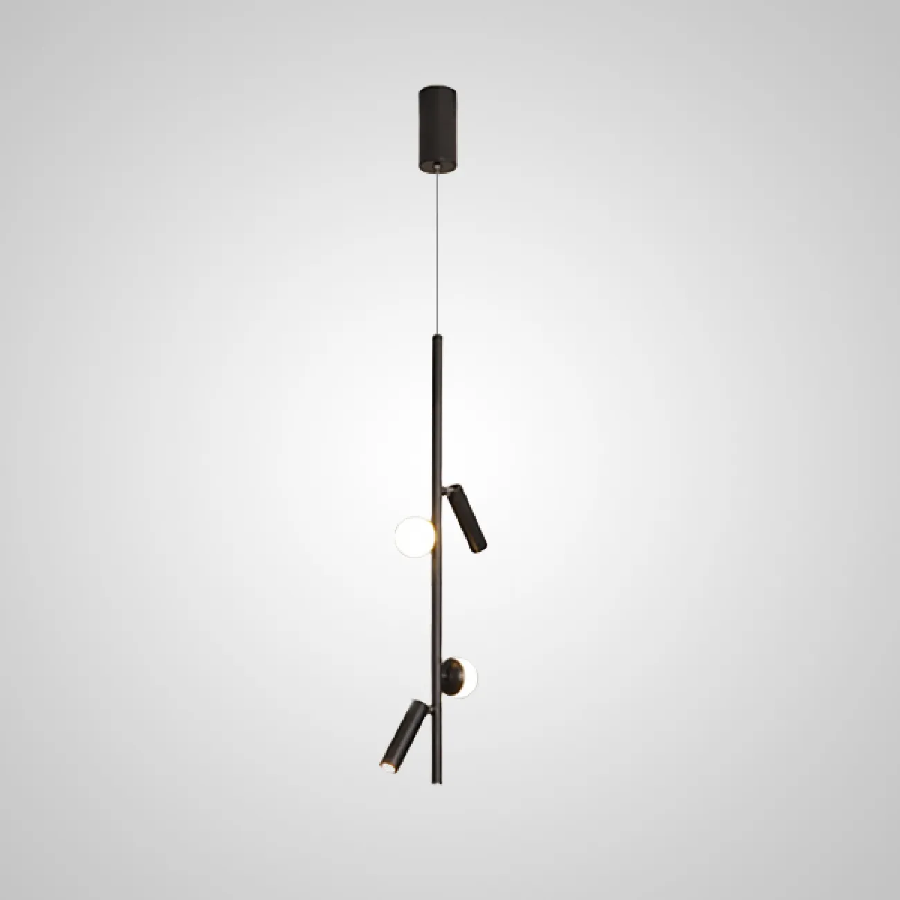 Подвесной светильник SNOTRA L4 Black 3000К от ImperiumLoft