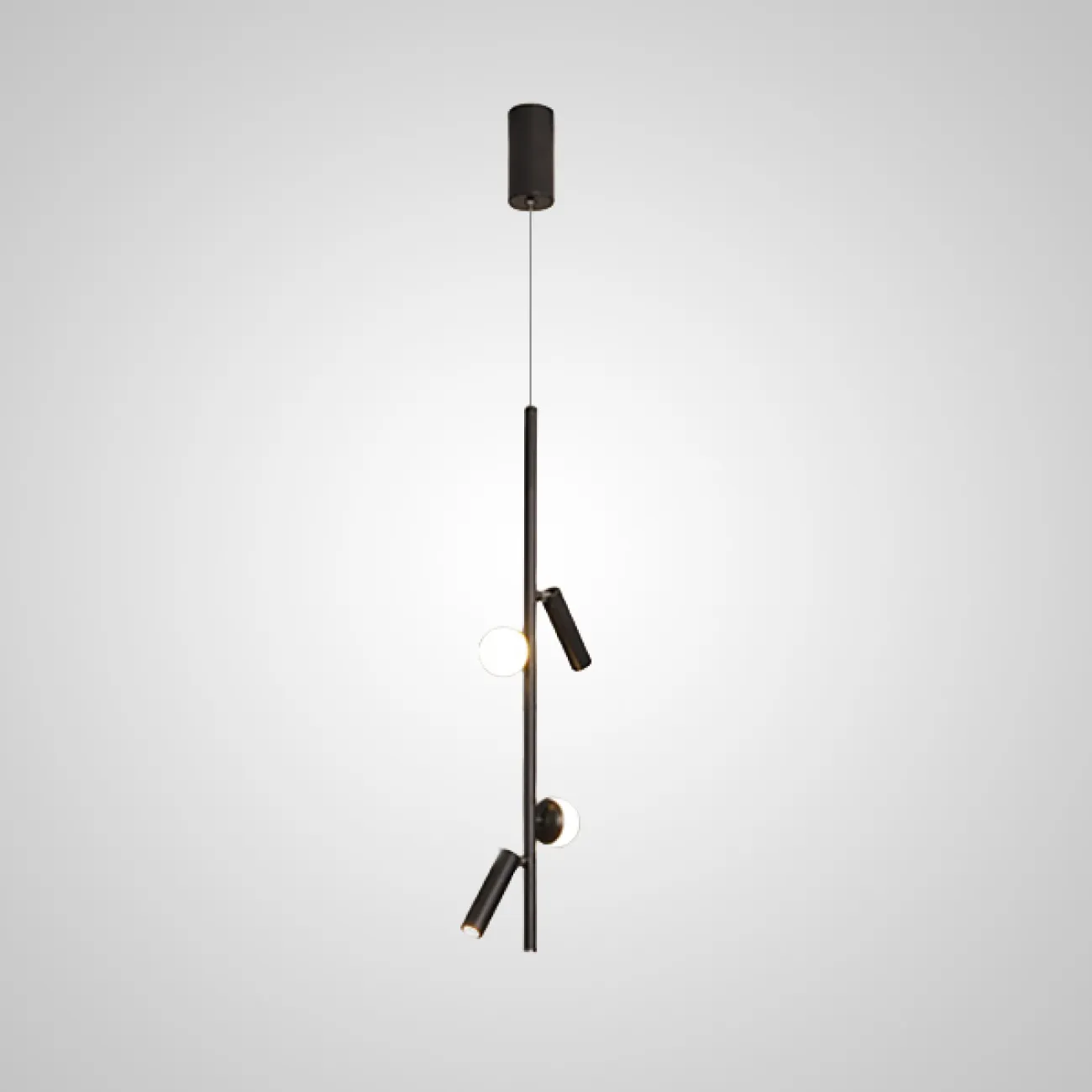 Потолочный светильник SNOTRA L4 Black 3000К от ImperiumLoft