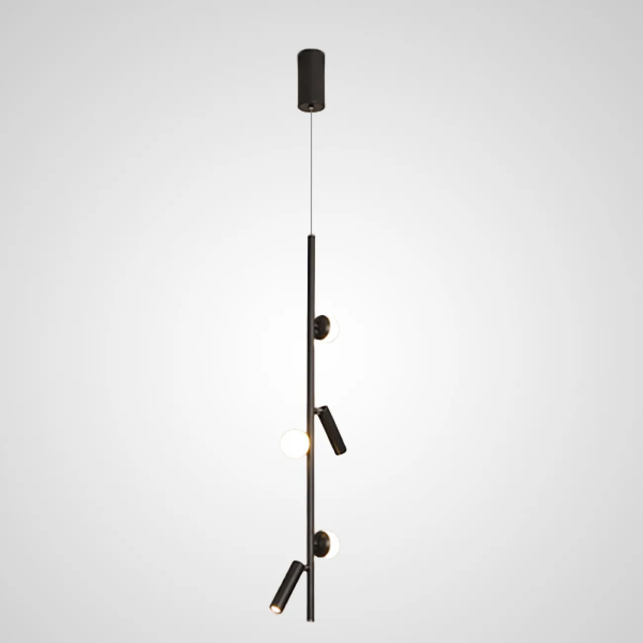 Подвесной светильник SNOTRA L4 Black 3000К от ImperiumLoft