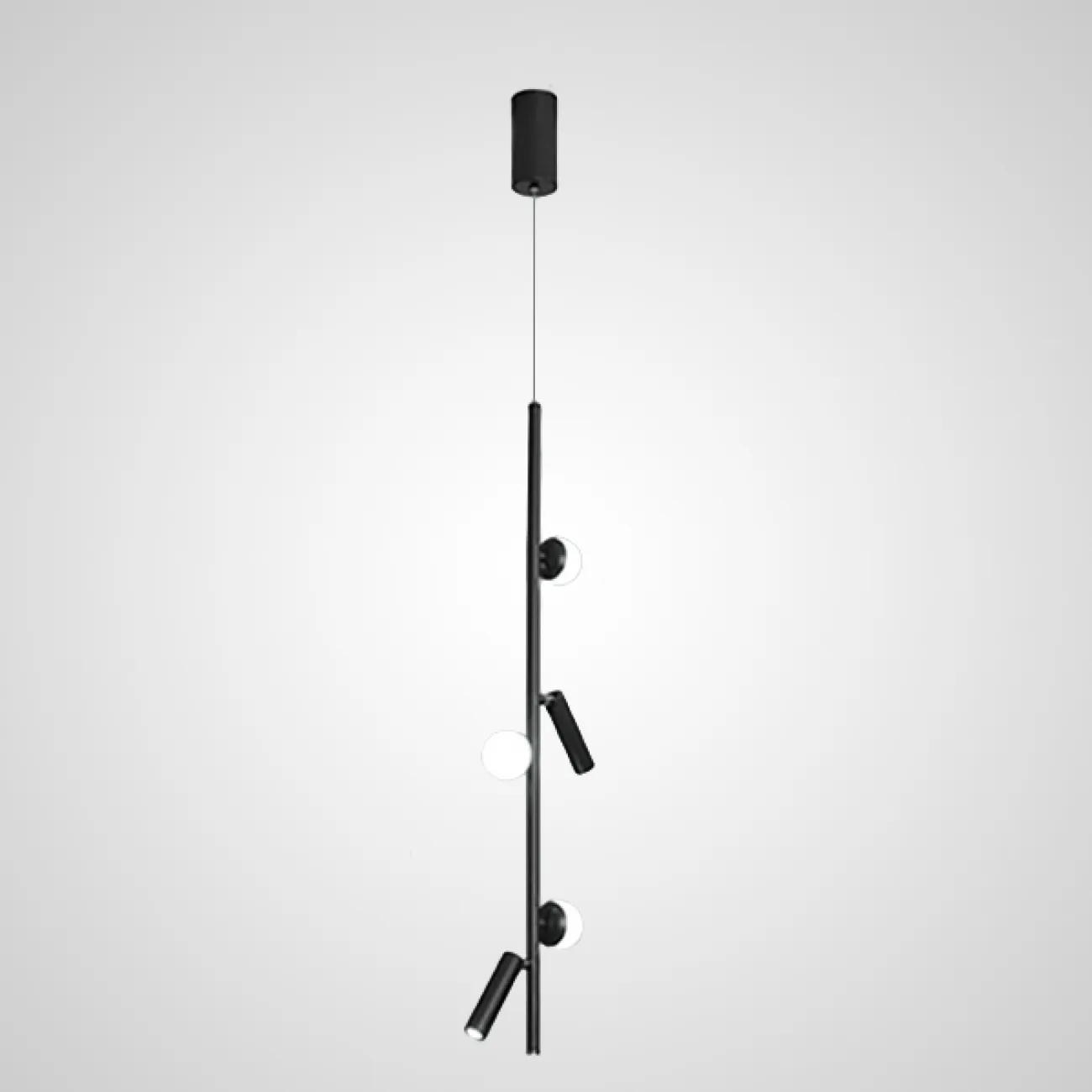 Потолочный светильник SNOTRA L4 Black 3000К от ImperiumLoft