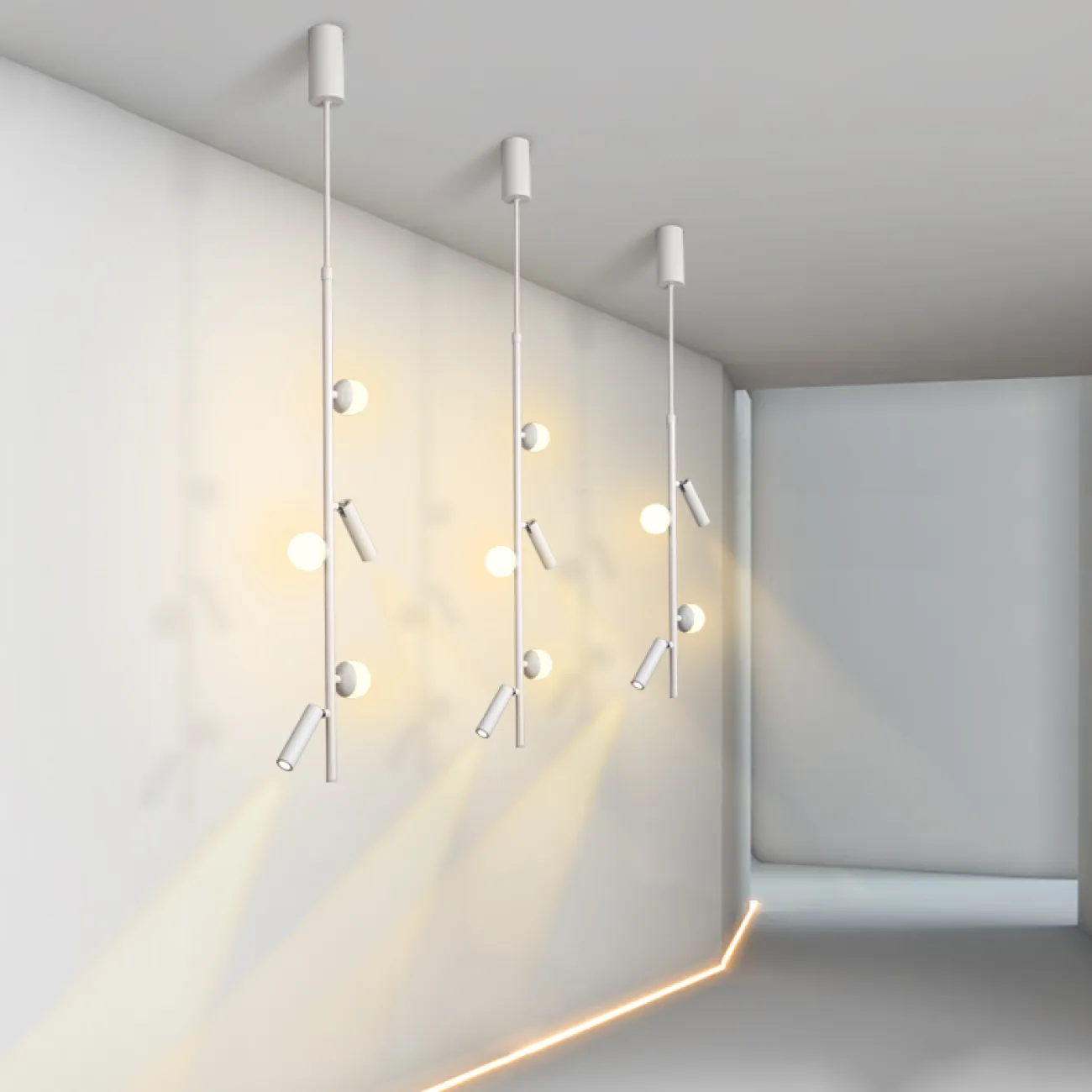 Потолочный светильник SNOTRA L4 Black 3000К от ImperiumLoft