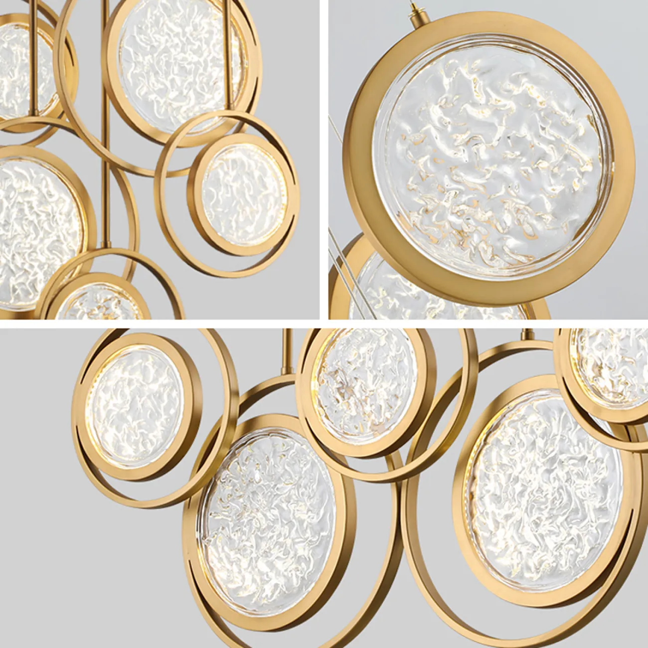 Дизайнерская люстра Луна lighting collection L60 от ImperiumLoft