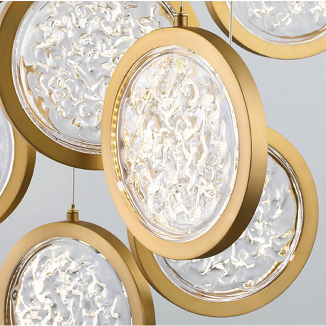 Дизайнерская люстра Луна lighting collection L60 от ImperiumLoft