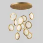 Дизайнерская люстра Луна lighting collection D70 от ImperiumLoft